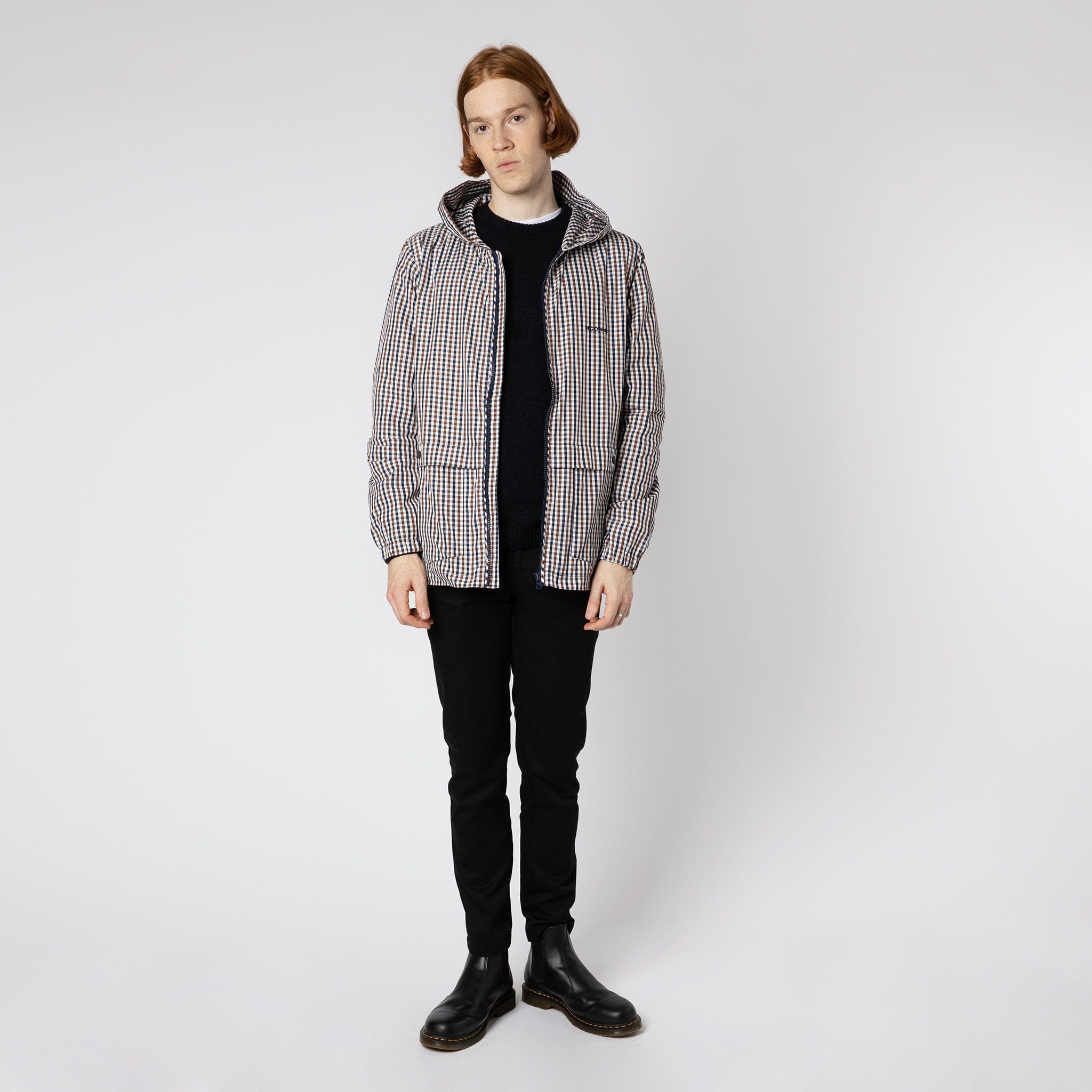 Cagoule Brown Check