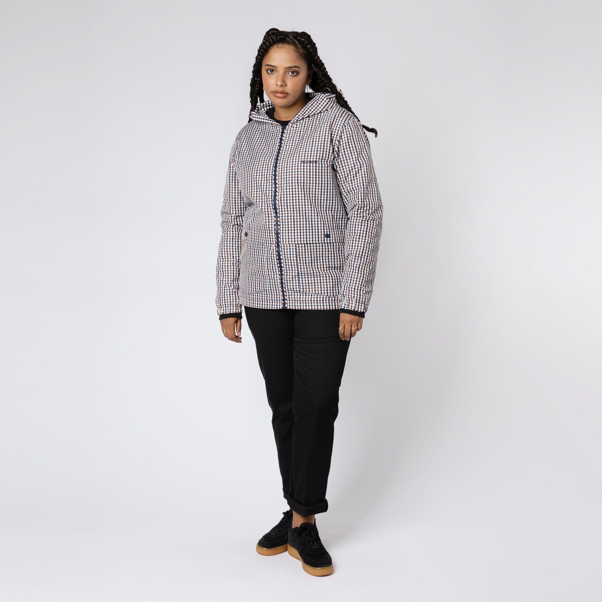 Cagoule Brown Check