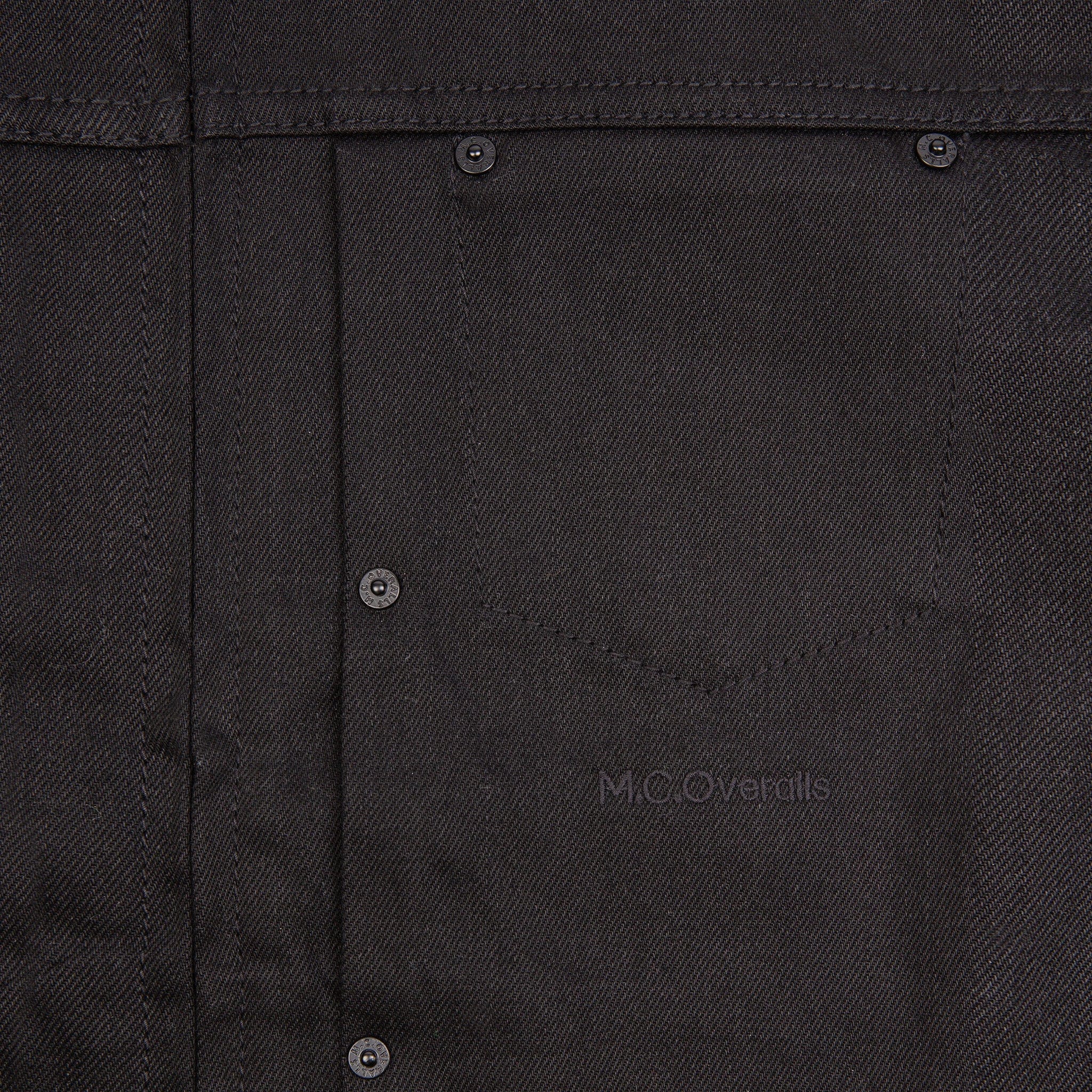 Classic Fit Denim Jacket Black