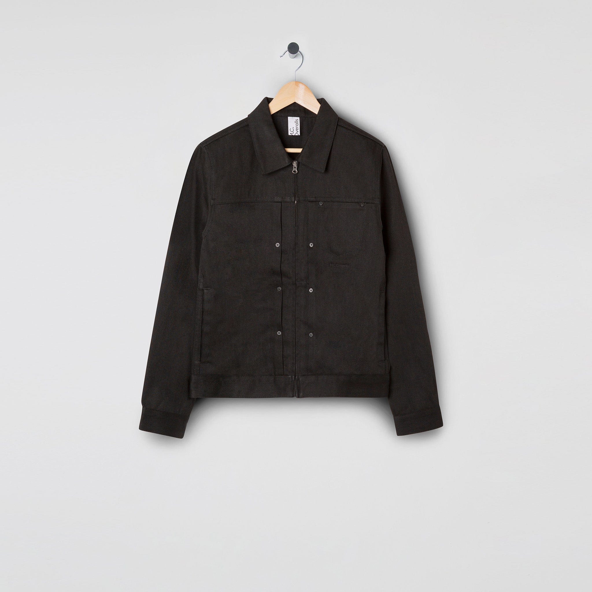 Classic Fit Denim Jacket Black