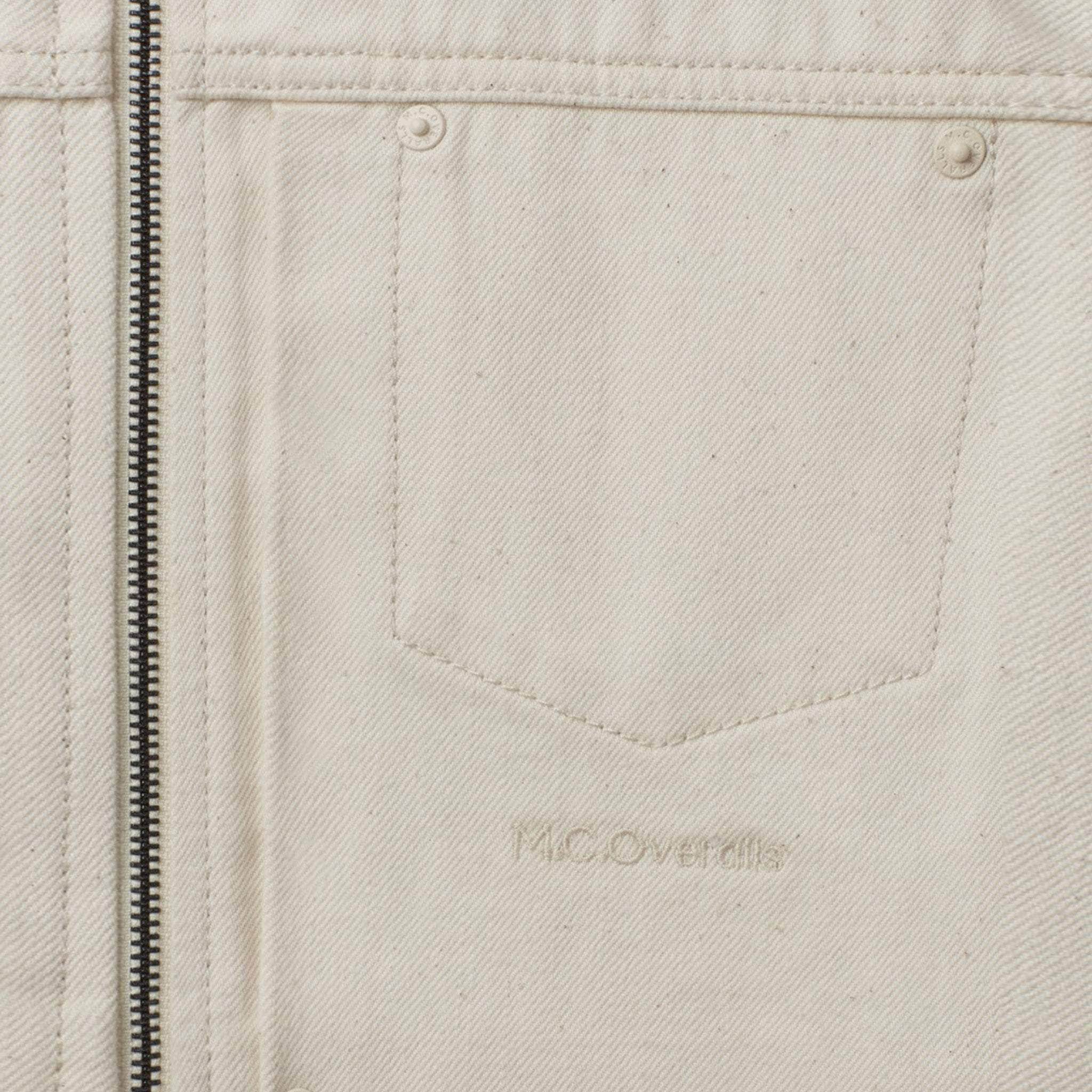 Classic Fit Denim Jacket Oatmeal