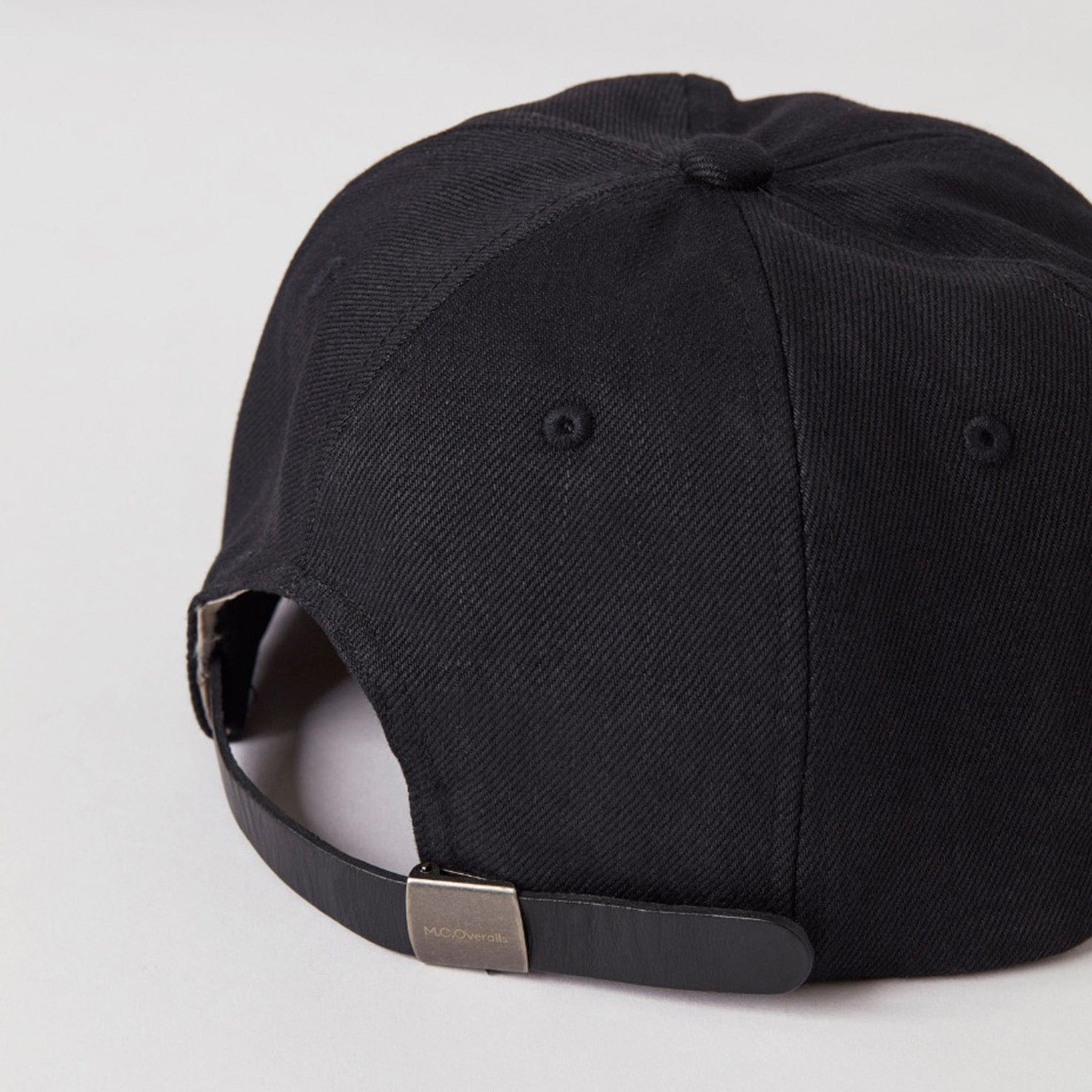 Denim Baseball Cap Black