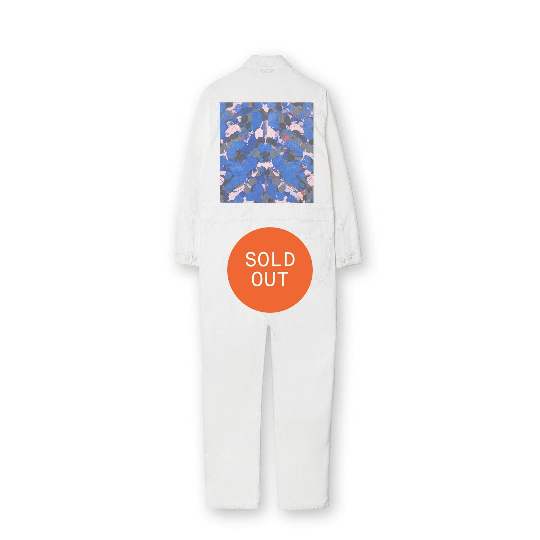 Unity: MCO x Tim Head, 1/1 Embroidered Upcycled Patch on Denim Overall 