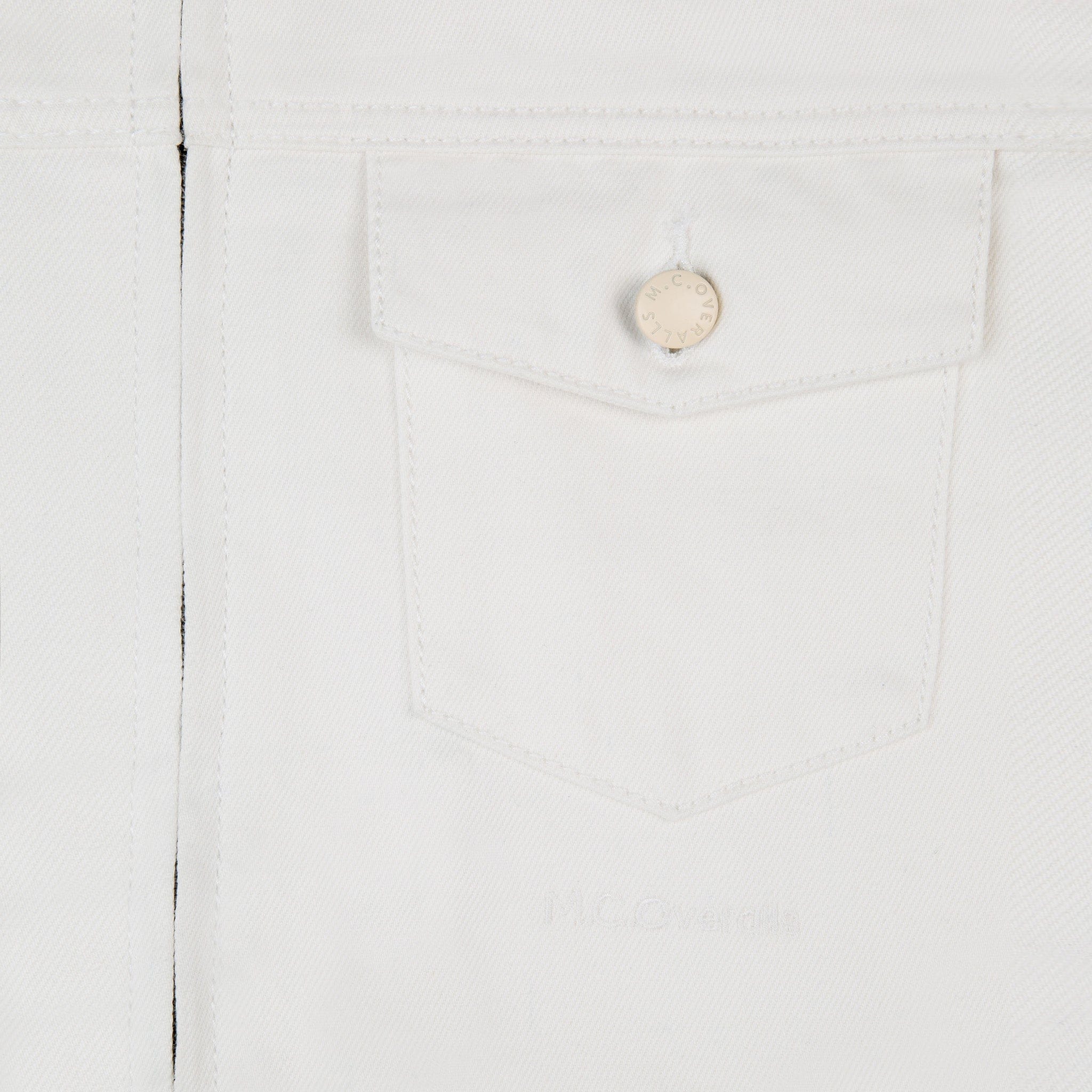 Unity: MCO x Tim Head, 1/1 Embroidered Upcycled Patch on Denim Overall 