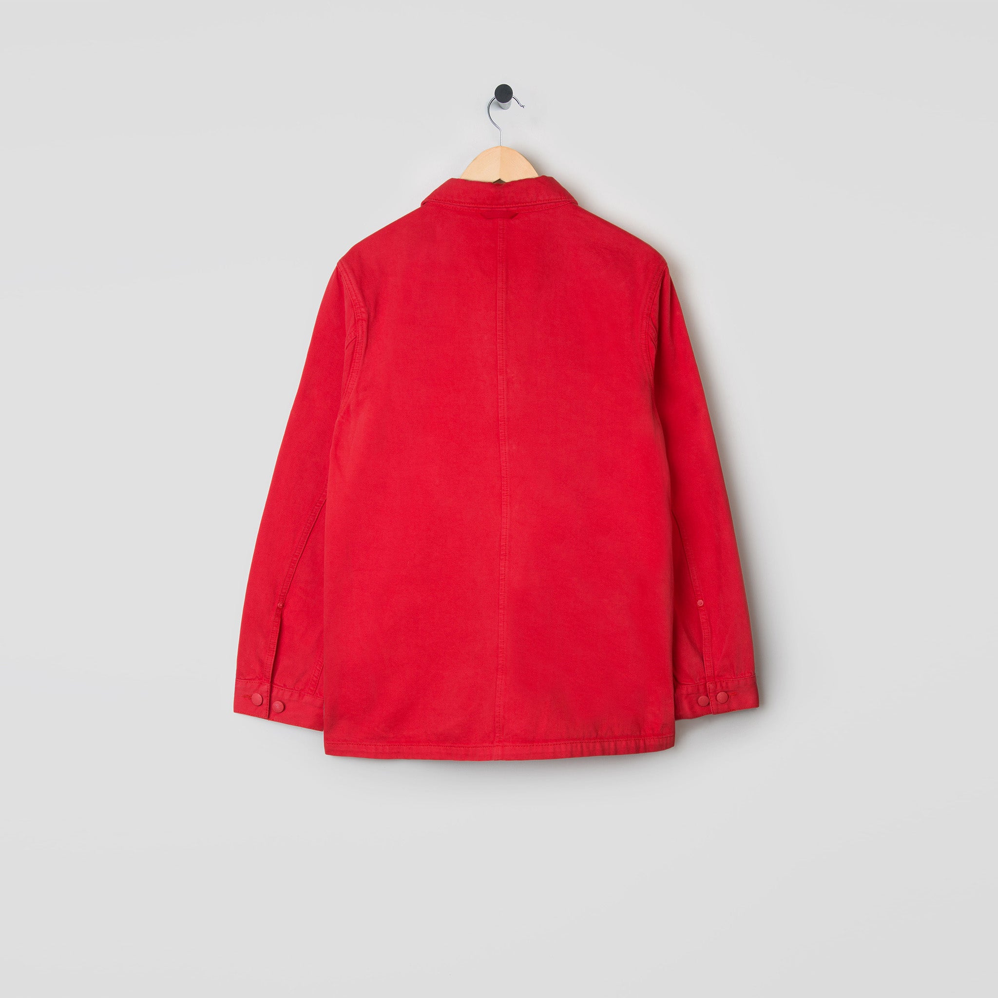 Denim Work Jacket Red