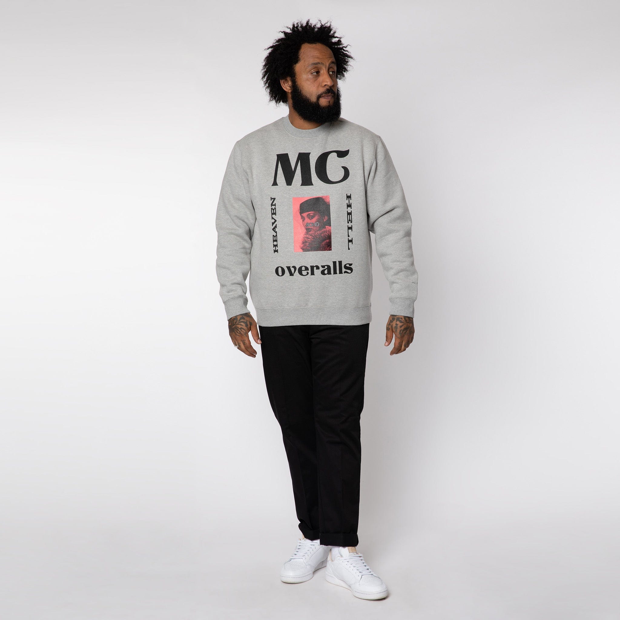 Heaven &amp; Hell Sweatshirt Grey