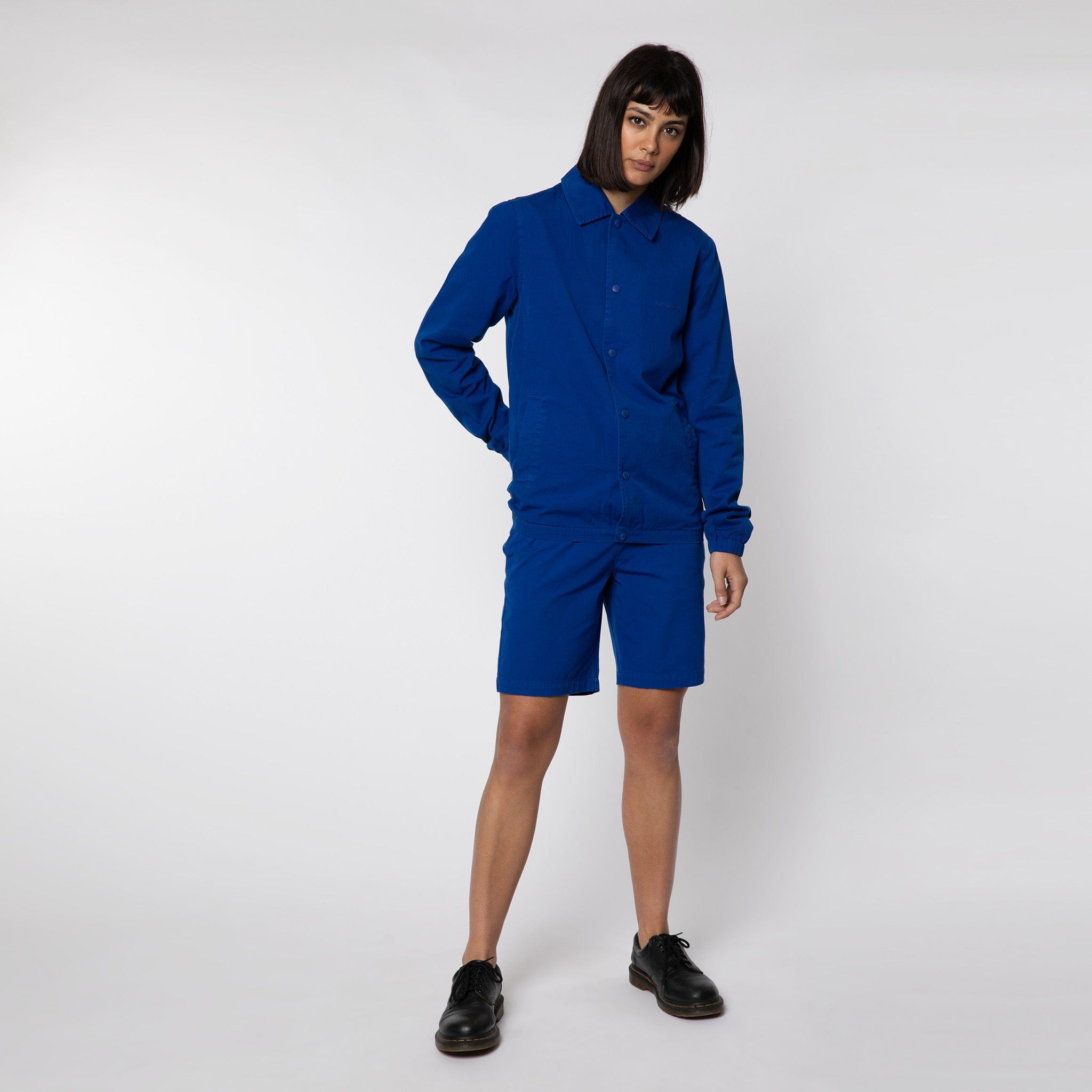 Lightweight Cotton Shorts Royal Blue