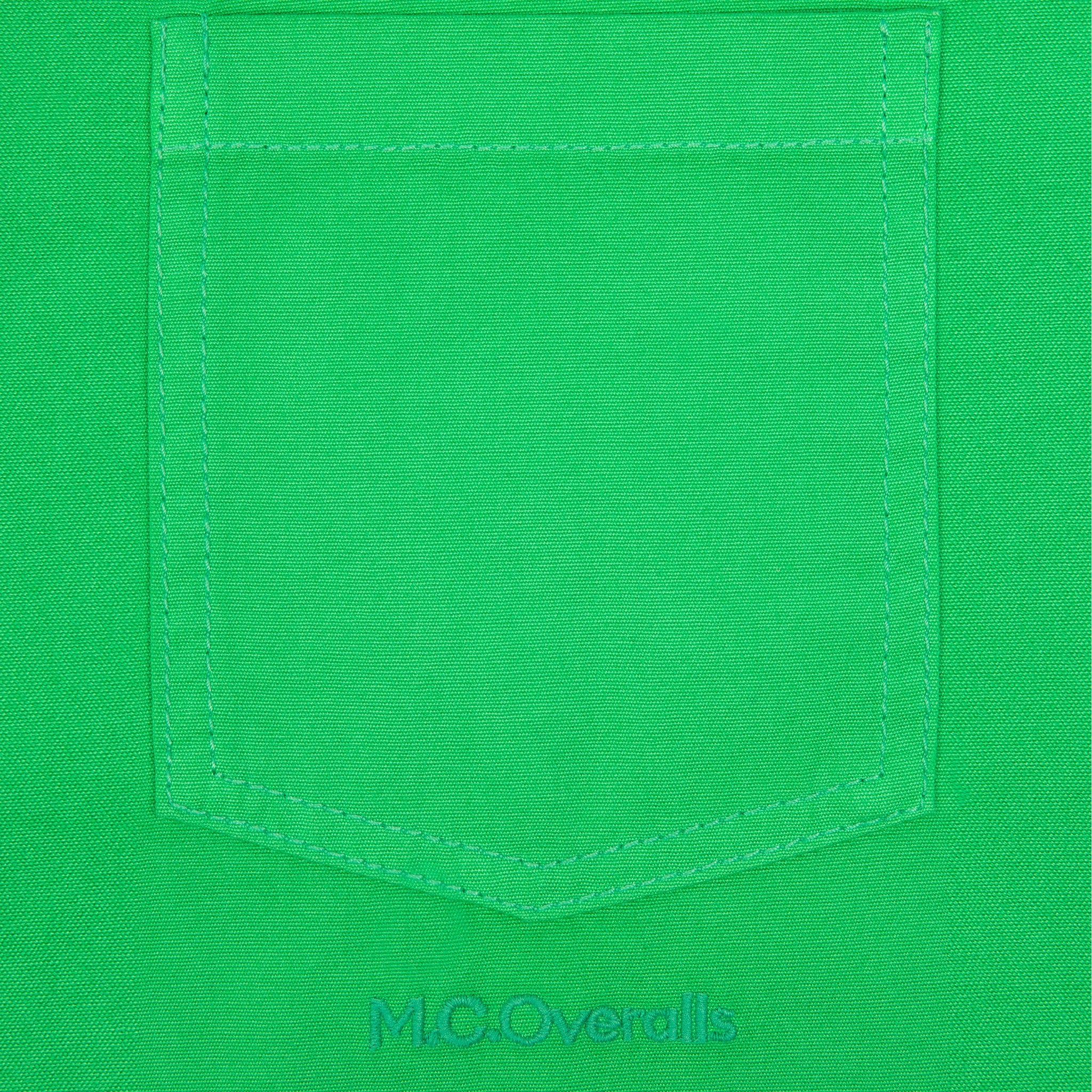 Lightweight Cotton Snap Shirt Acid Green