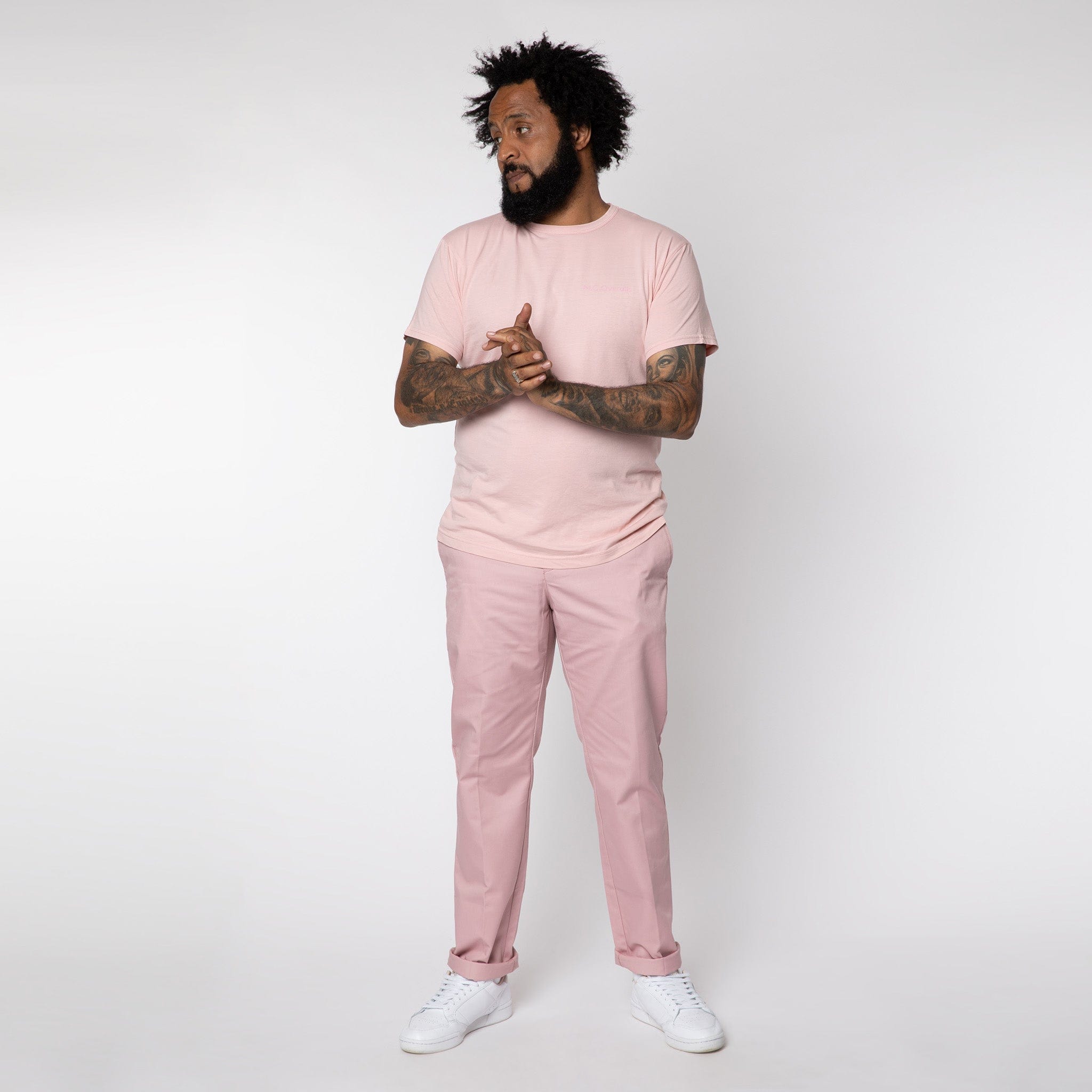 Logo S/S T-Shirt Dusty Pink