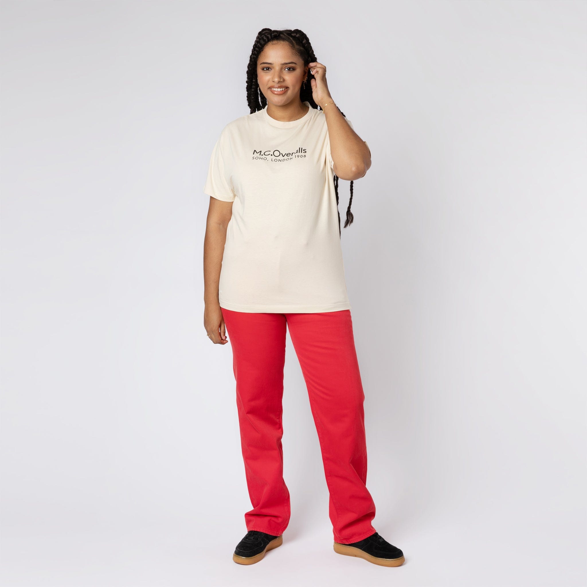 5 Pocket Regular-Fit Denim Jean Red