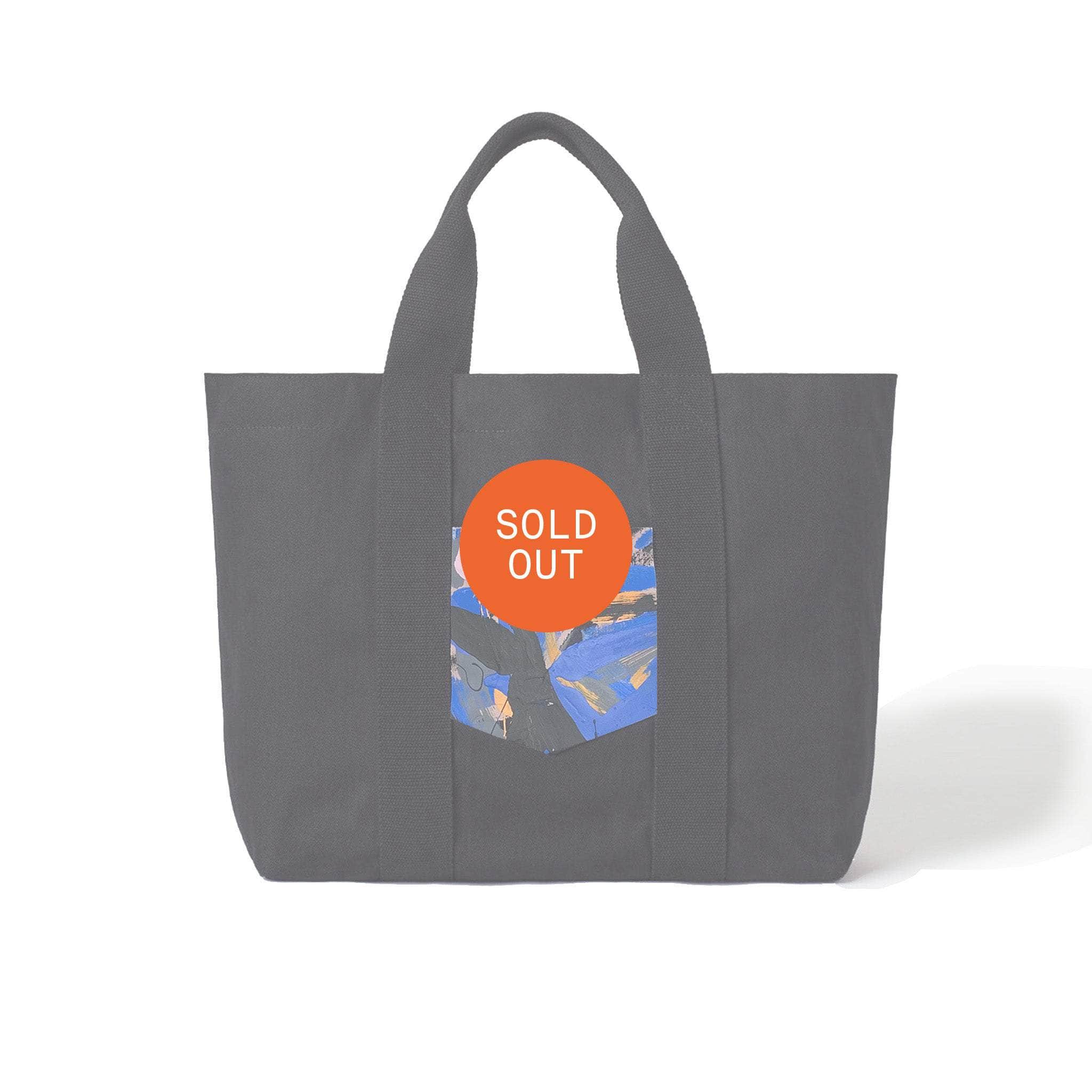 MCO Tim Head, 1/1 Embroidered Upcycled Patch on Tote Bag