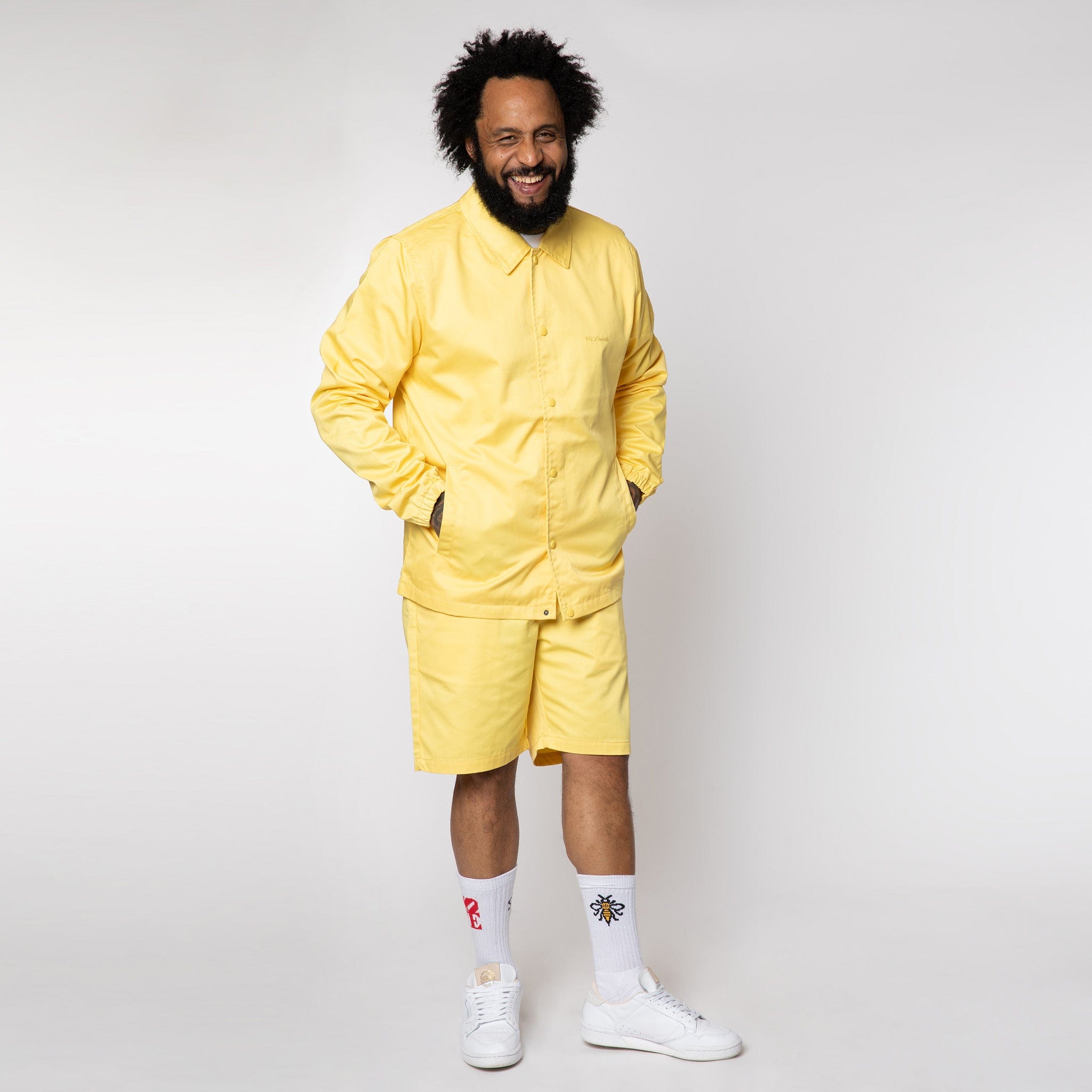 Classic Work Shorts Sherbet Yellow