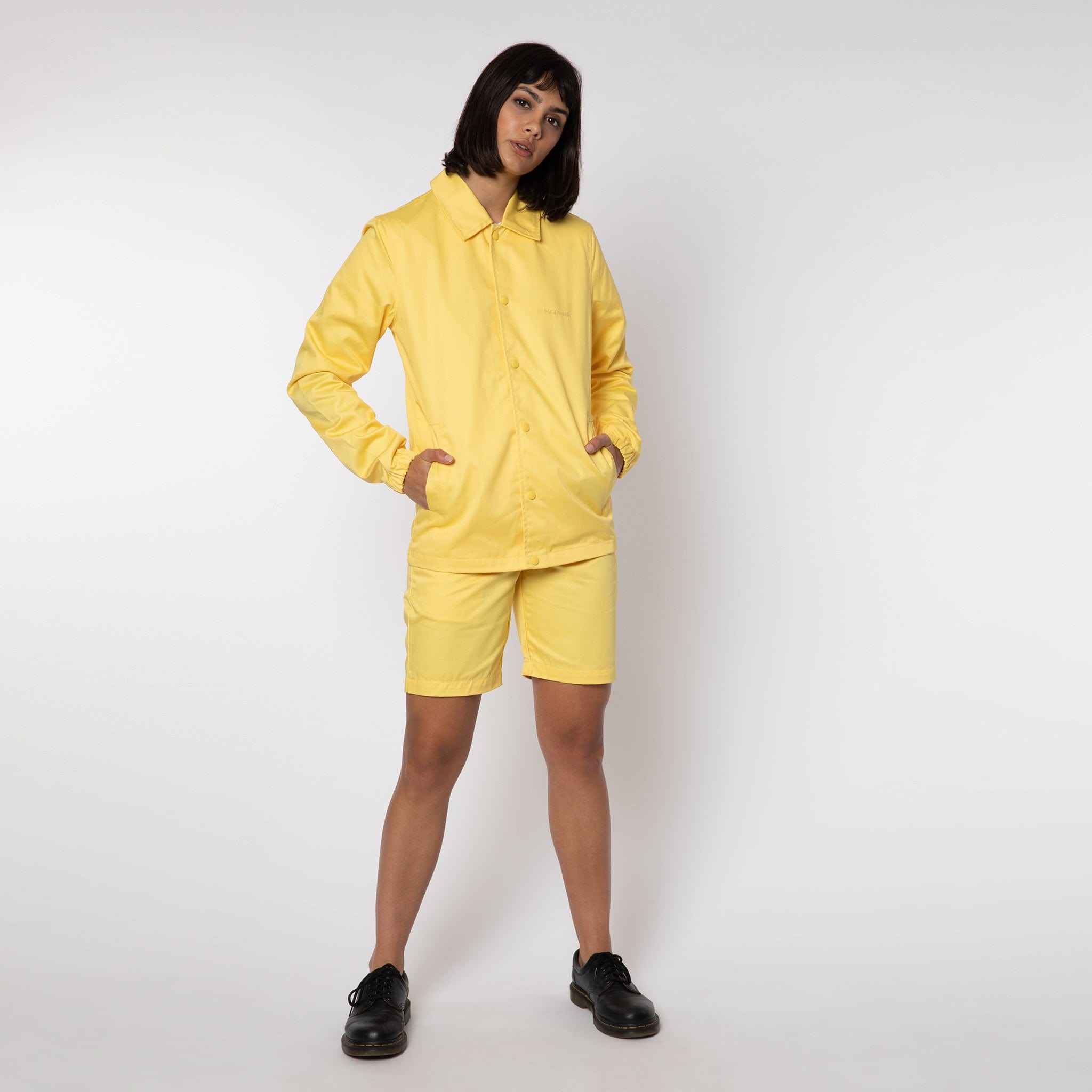 Classic Work Shorts Sherbet Yellow
