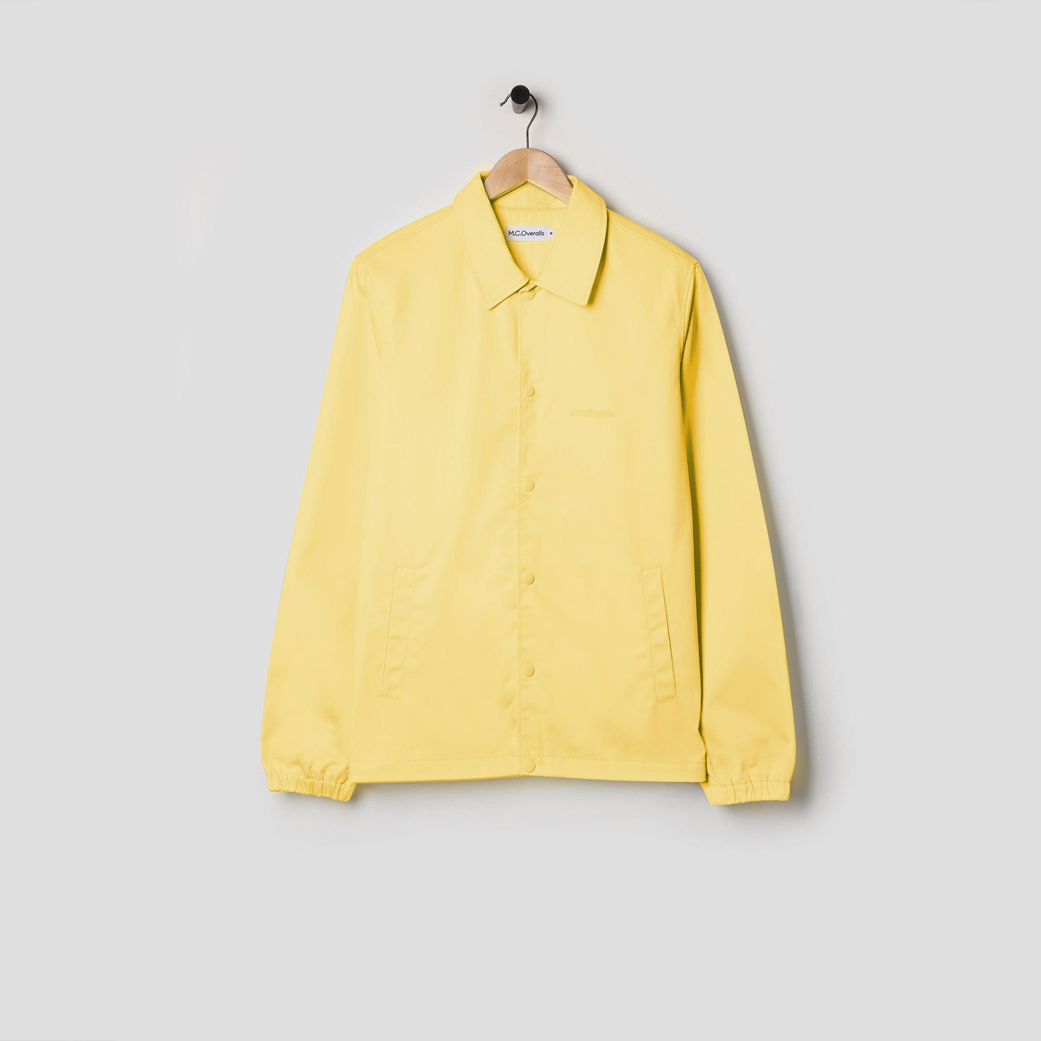 Fitted Coach Jacket Sherbet Yellow