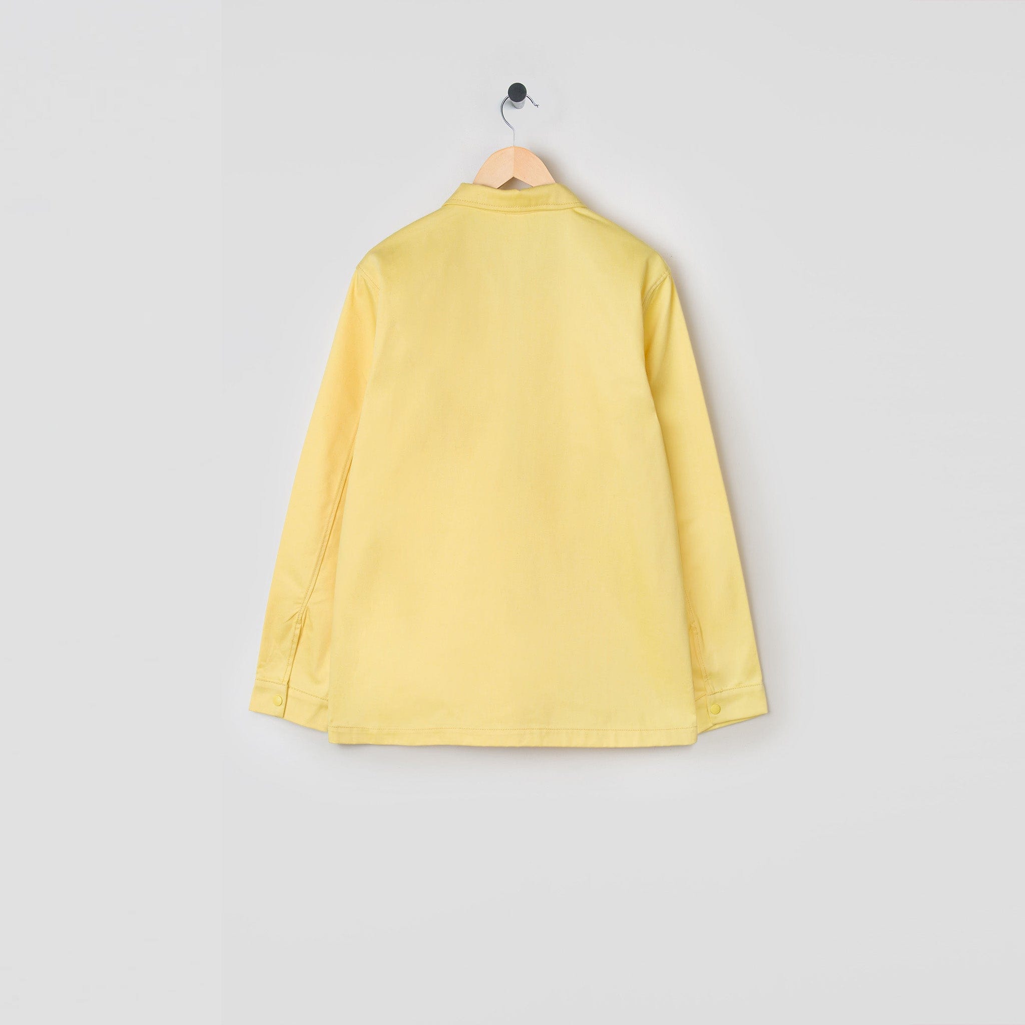 Polycotton Collared Smock Sherbet Yellow