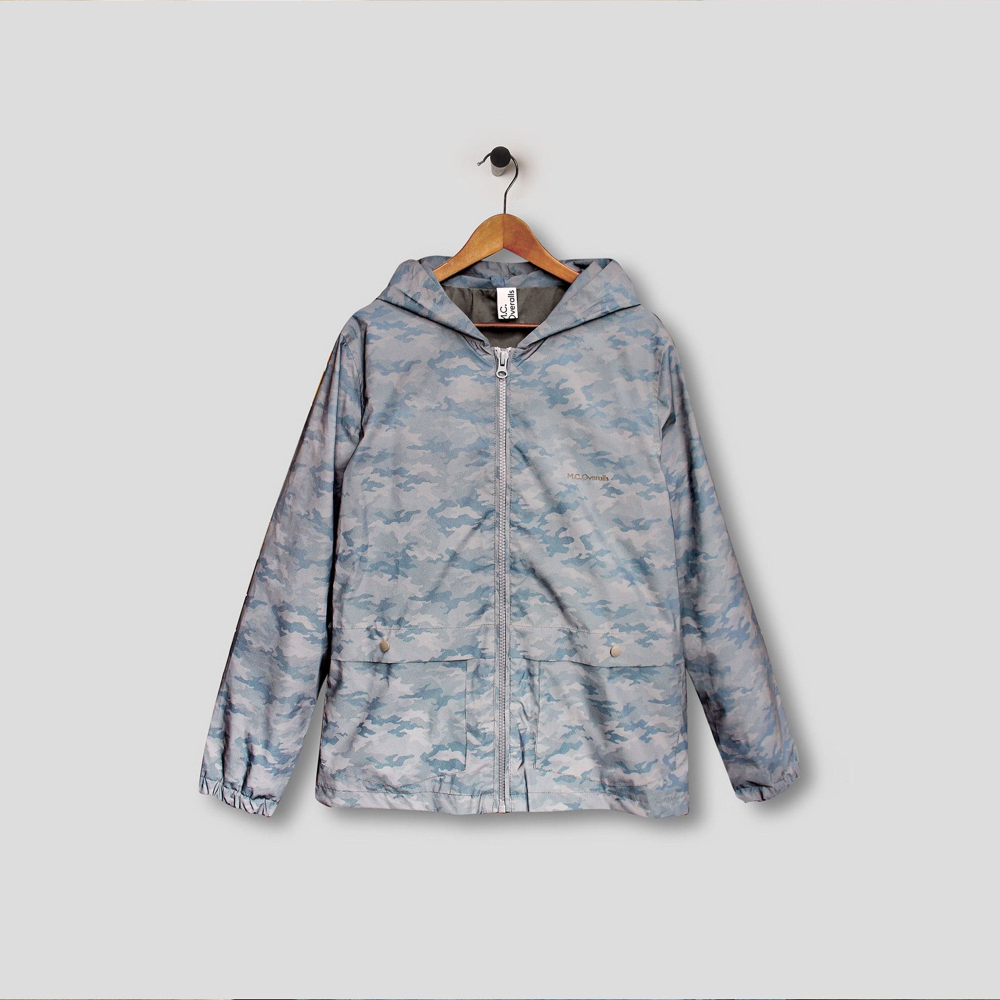 Reflective Cagoule Grey Camo
