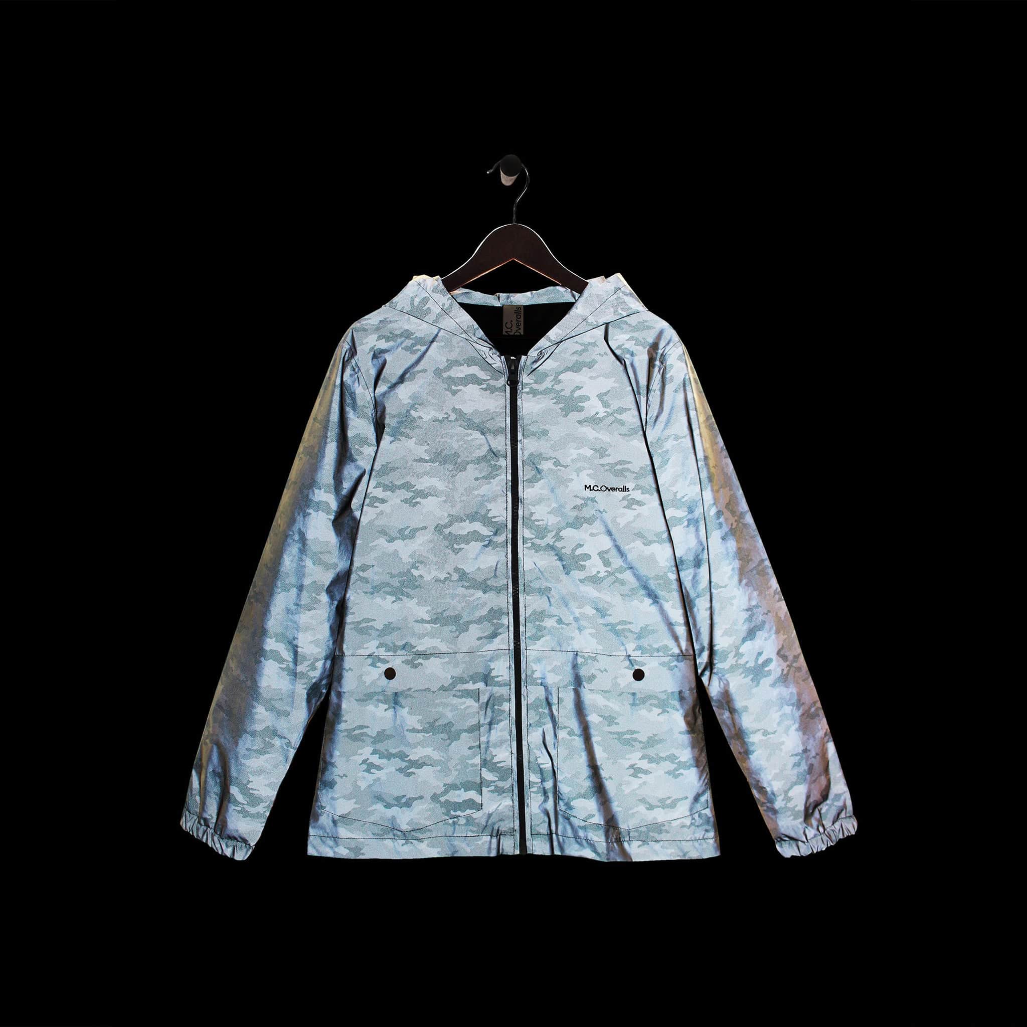 Reflective Cagoule Grey Camo