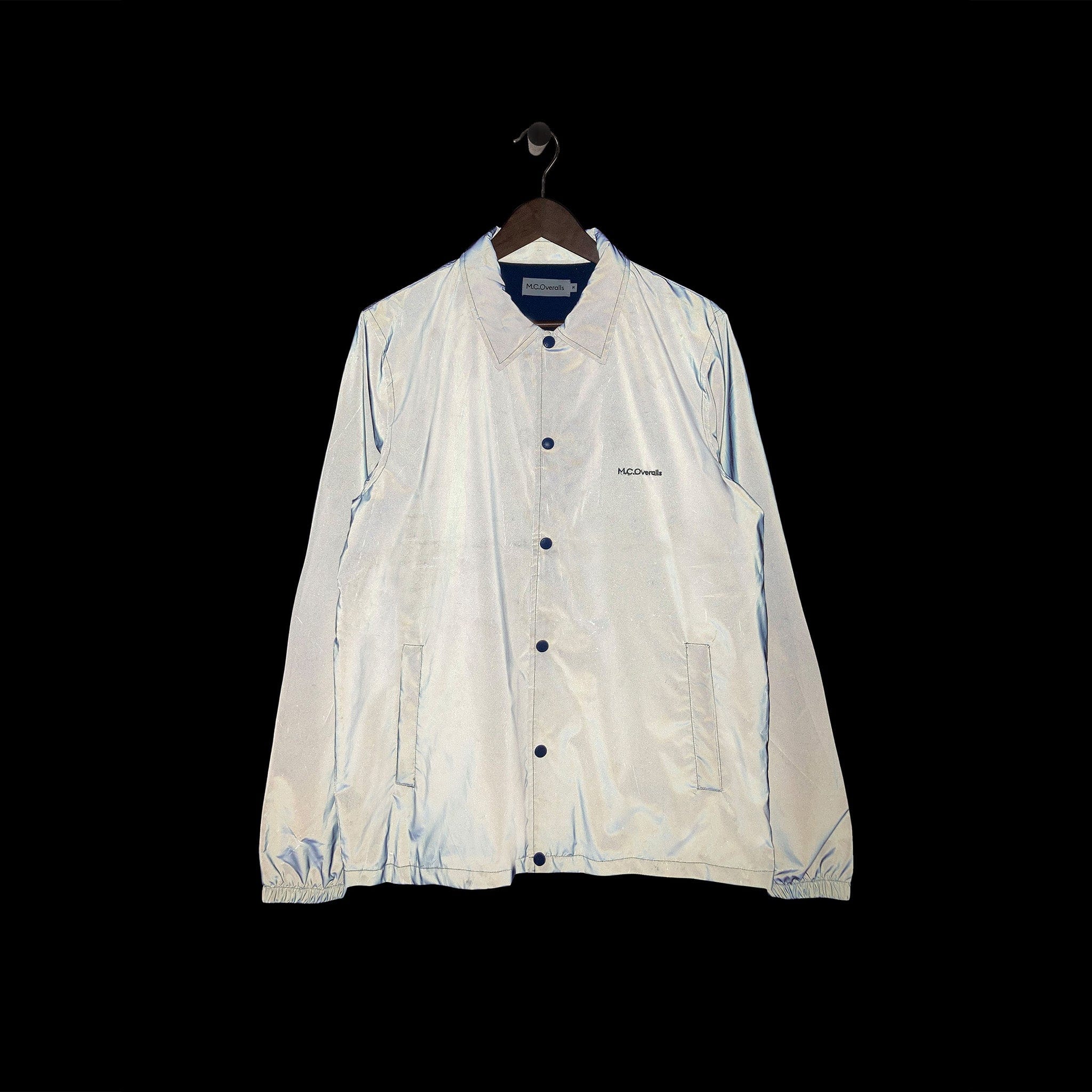 Reflective Coach Jacket Royal Blue