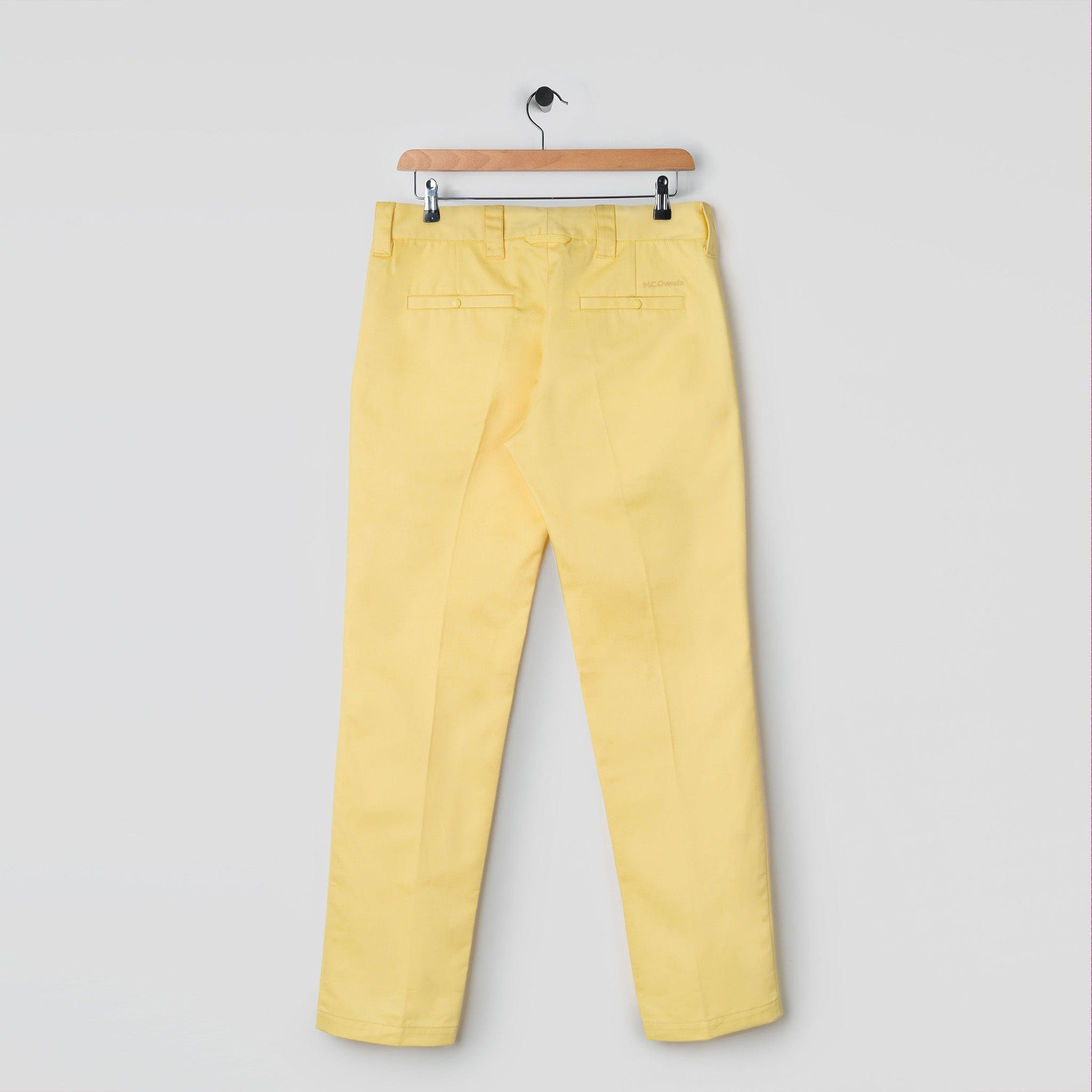 Slim-Fit Work Trousers Sherbet Yellow