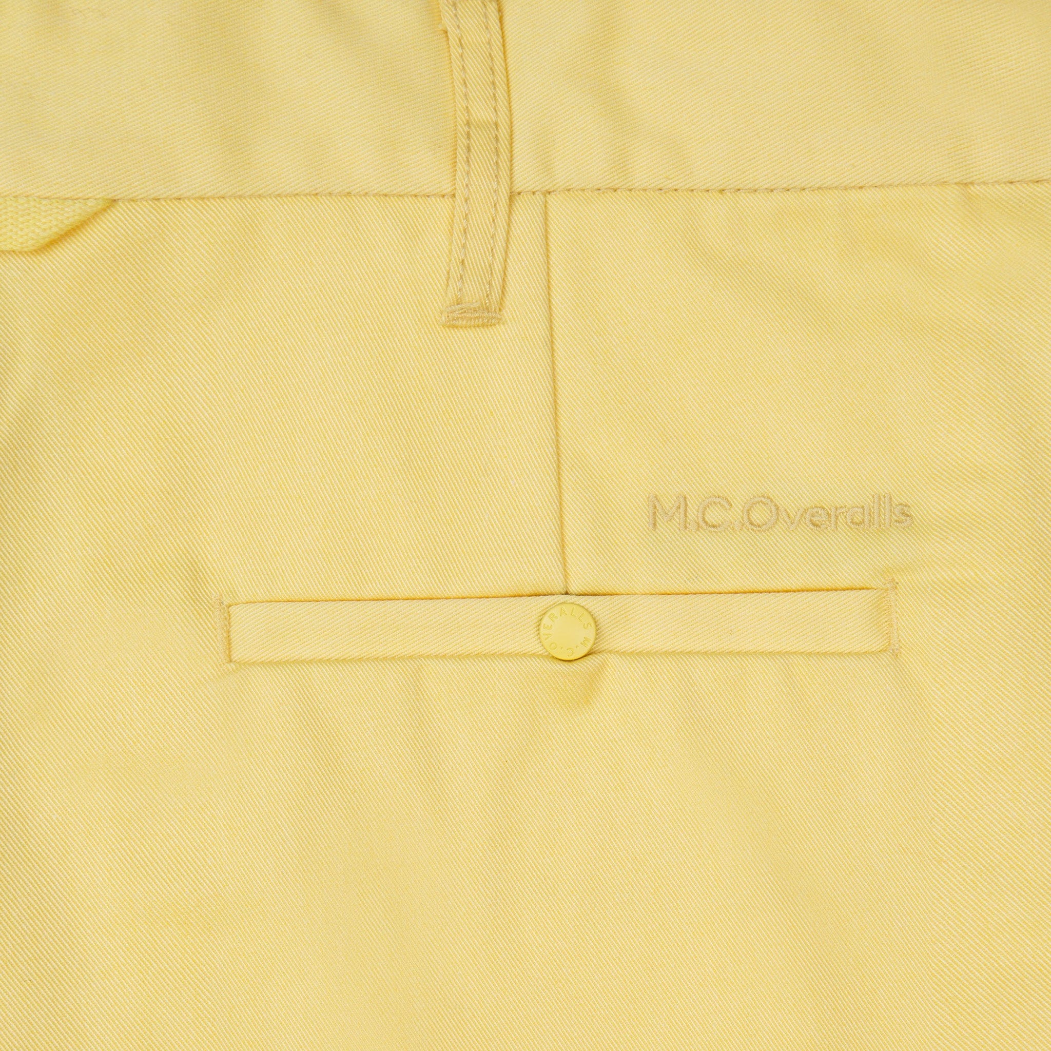 Slim-Fit Work Trousers Sherbet Yellow