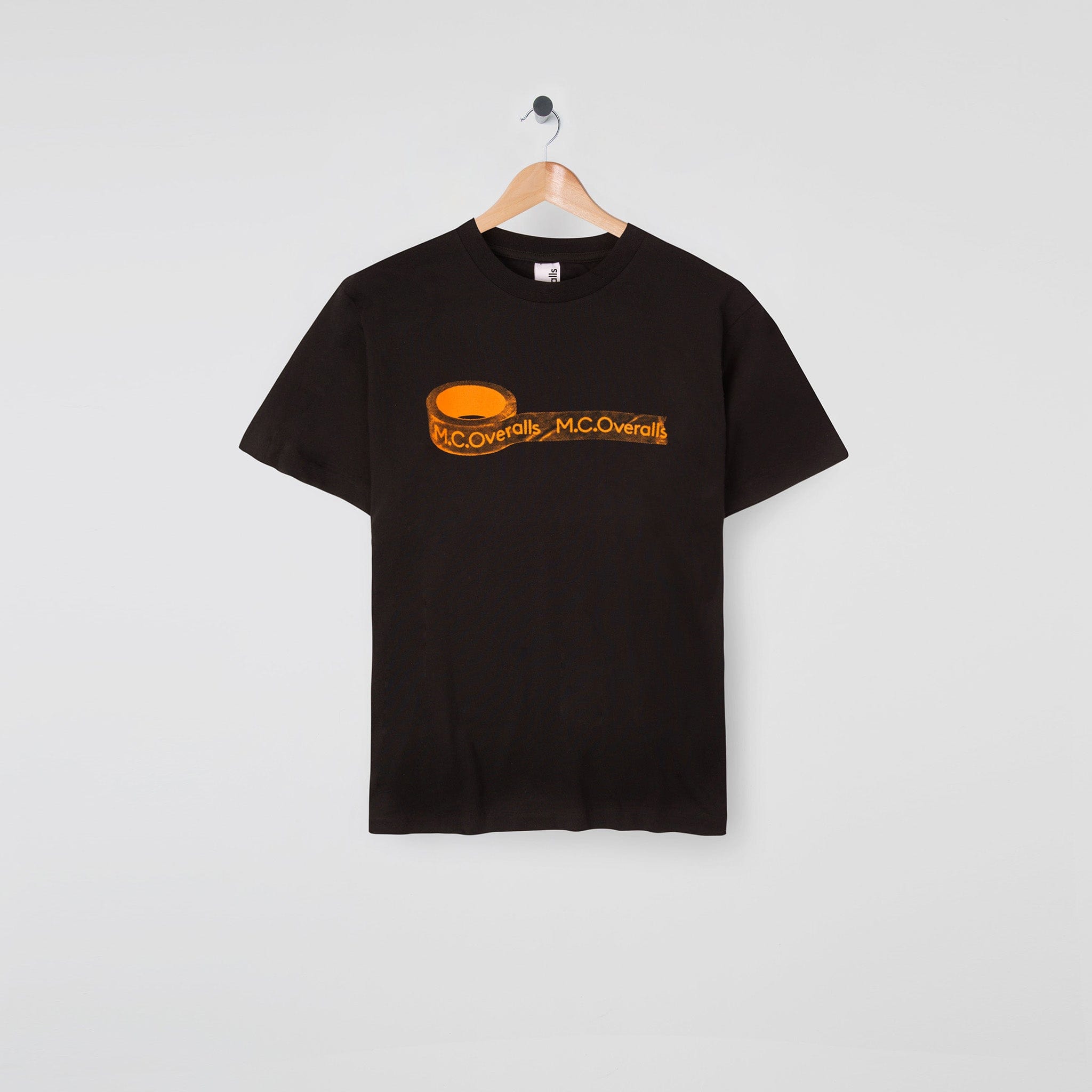 Tape Roll S/S T-Shirt Black