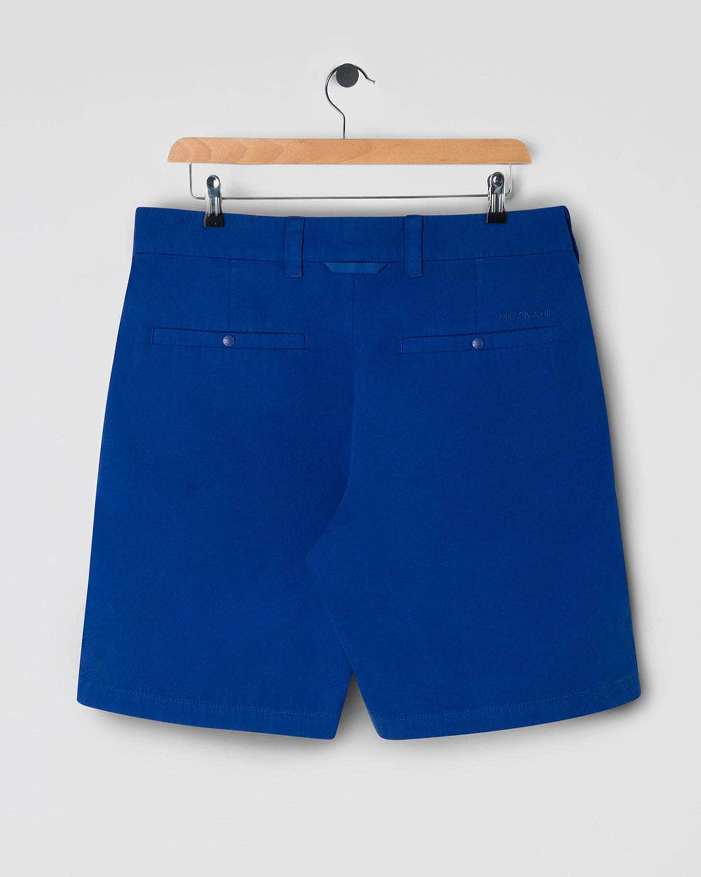 Lightweight Cotton Shorts Royal Blue