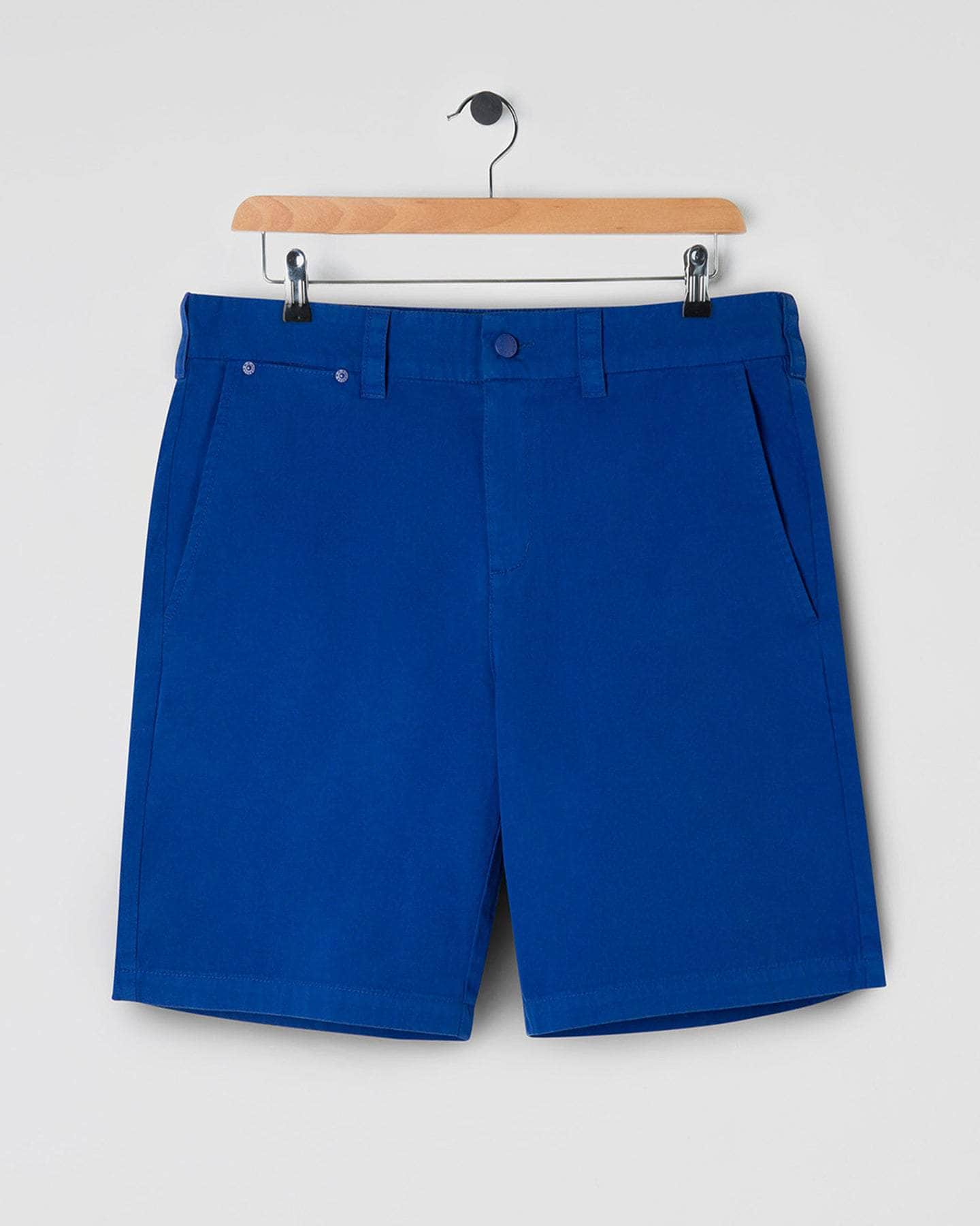 Lightweight Cotton Shorts Royal Blue