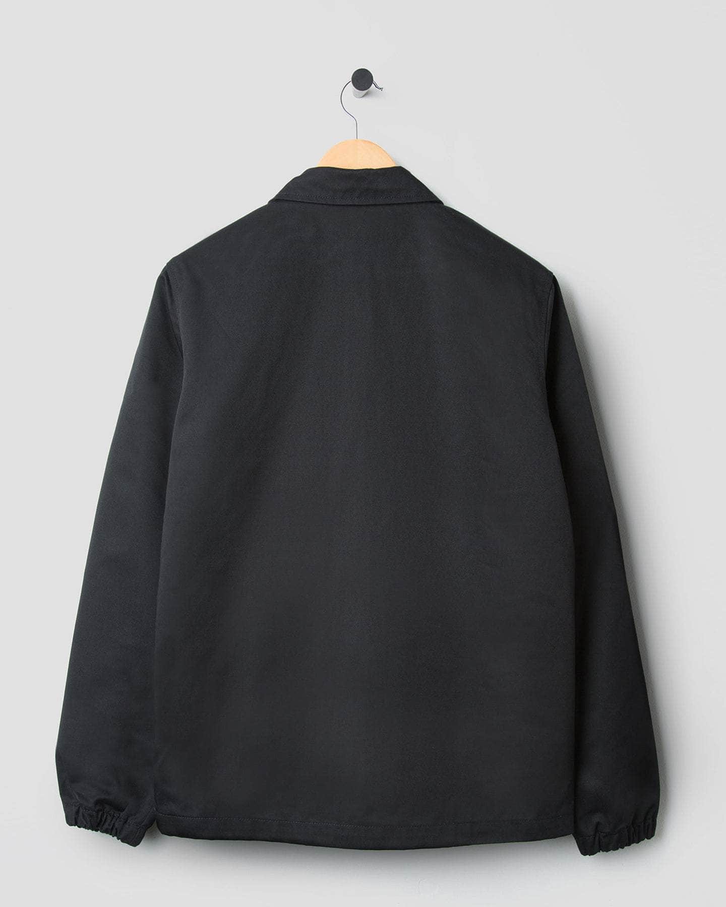 Fitted Coach Jacket Black