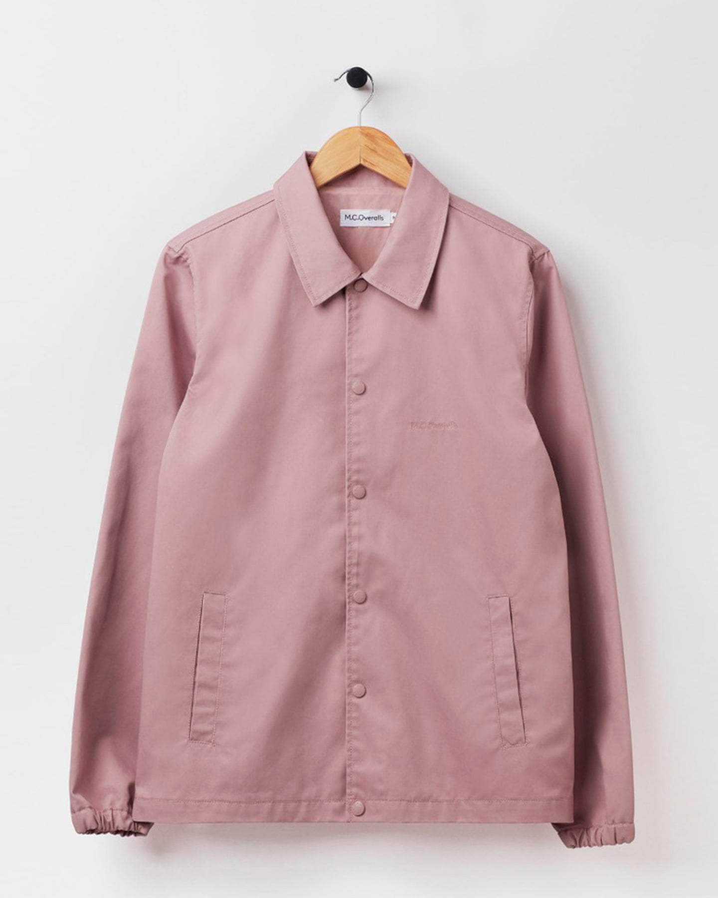 Fitted Coach Jacket Dusty Pink