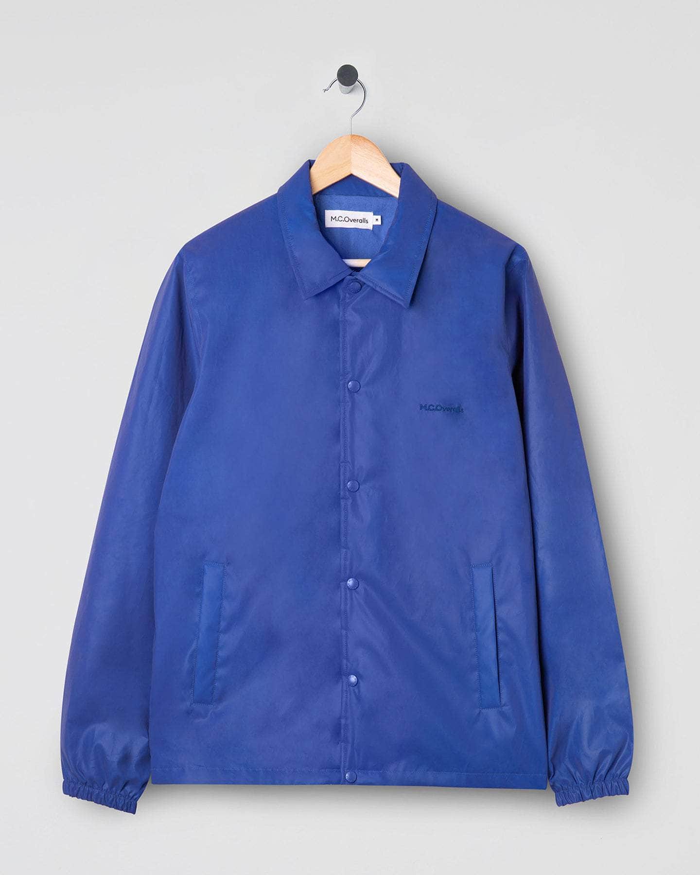 Reflective Coach Jacket Royal Blue