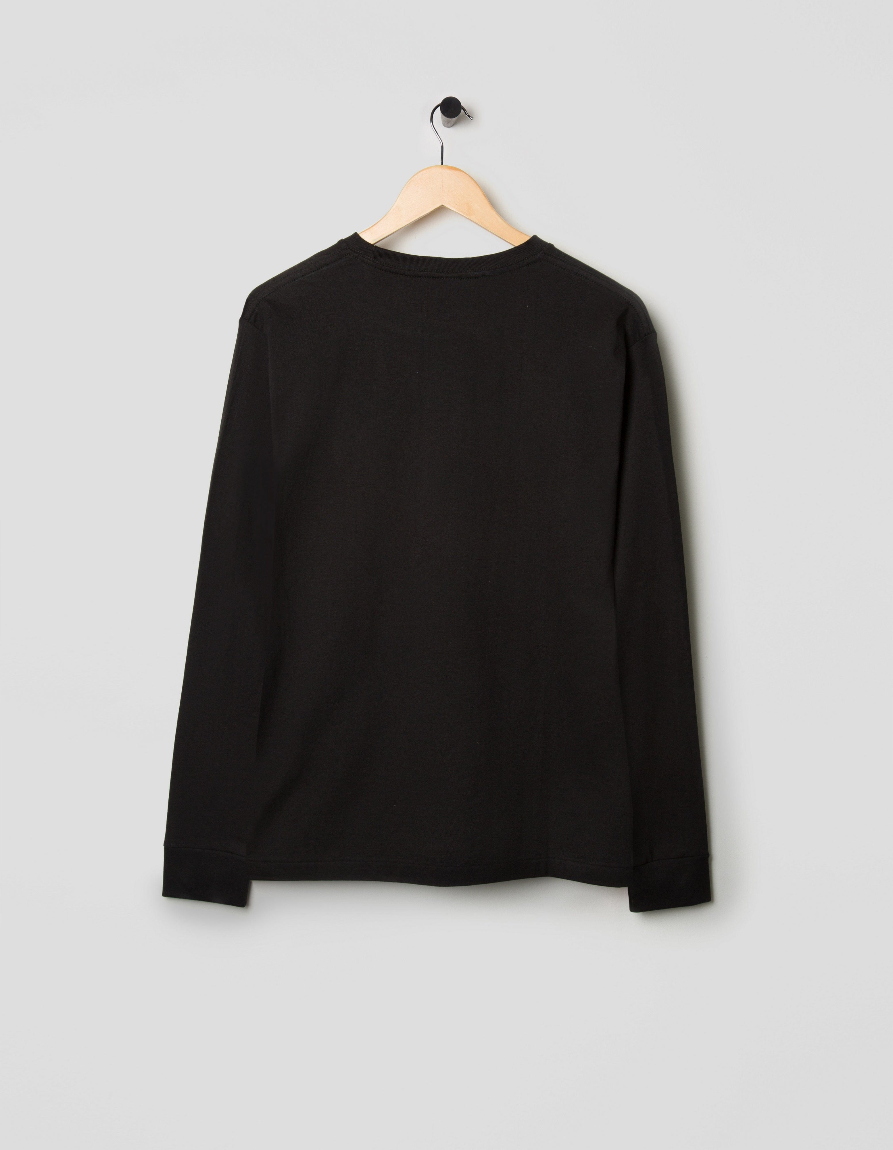 MEN'S PLAIN L/S T-SHIRT