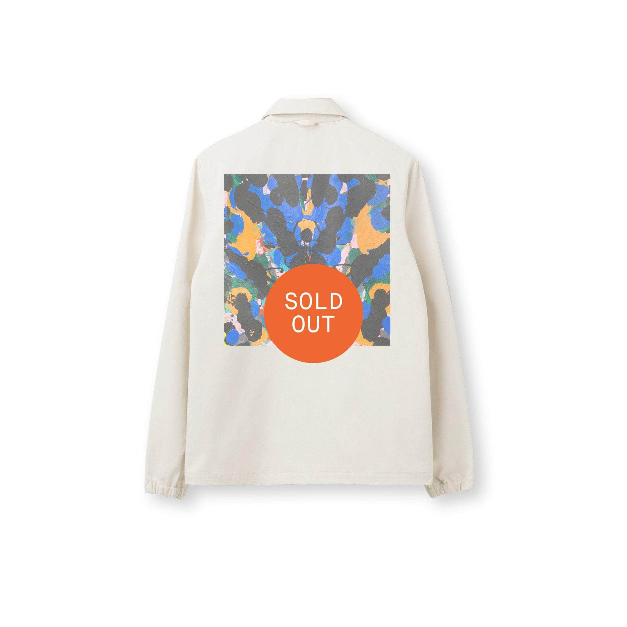 Unity: MCO x Tim Head, 1/1 Embroidered Upcycled Patch on Coach Jacket 