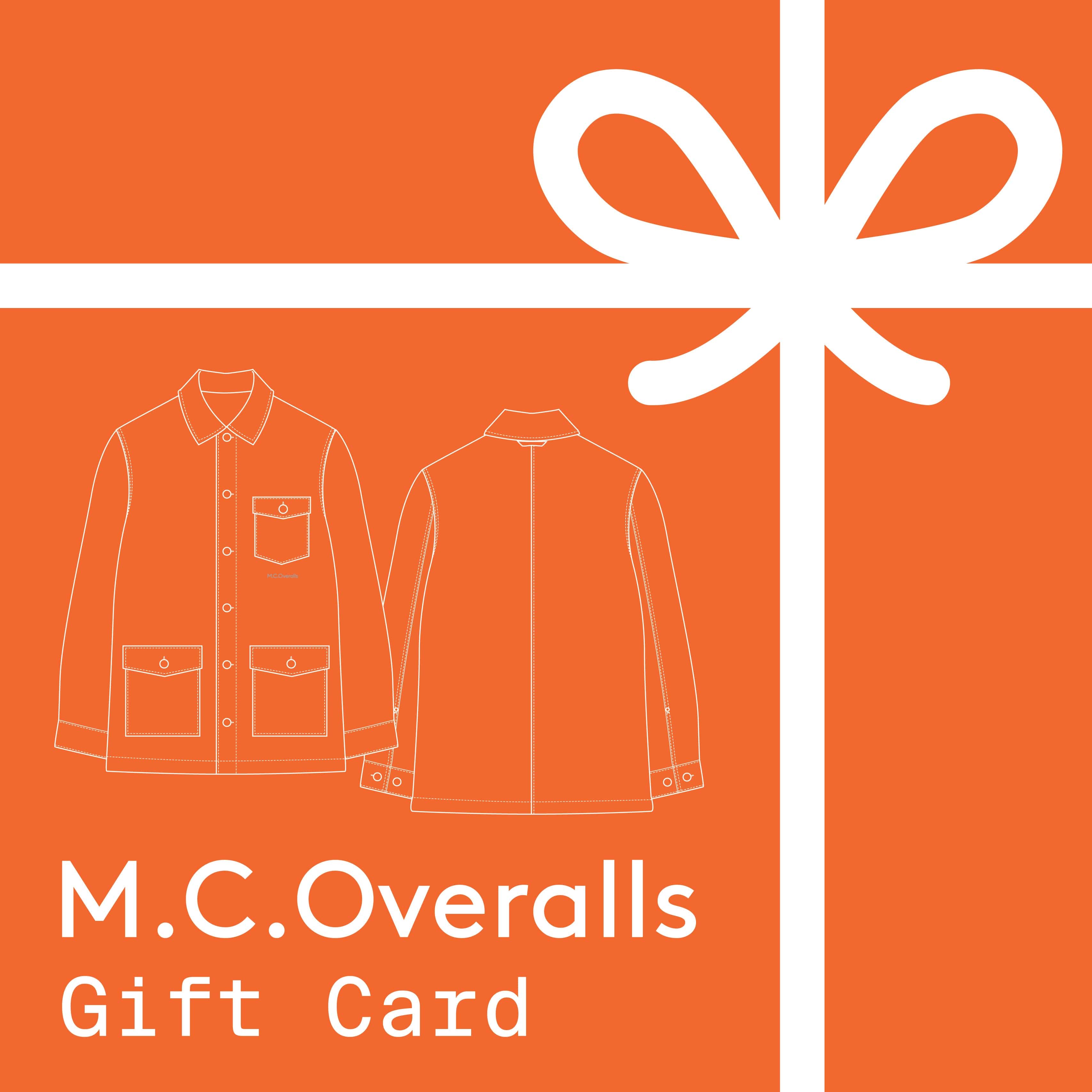 M.C.Overalls Gift Card