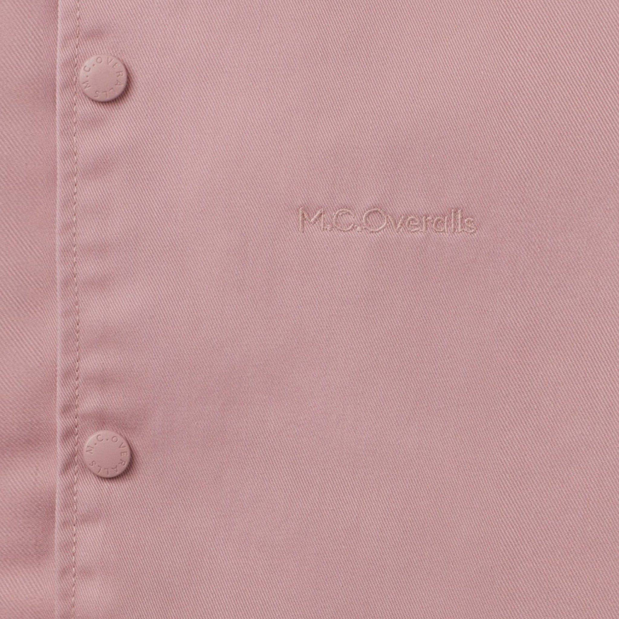 M.C.O&#39;s Logo on Pink Polycotton Coach Jacket. 
