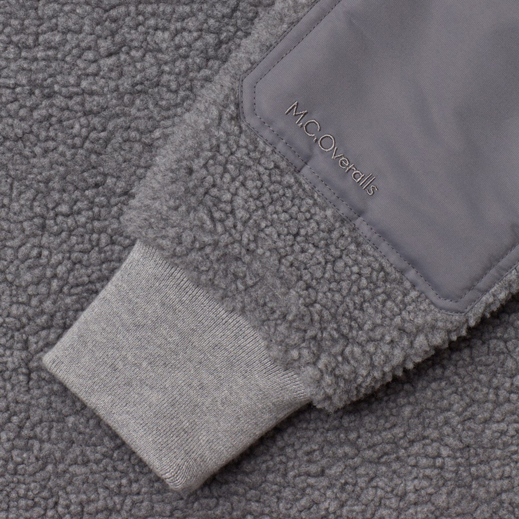Popcorn Fleece Sweatshirt Grey