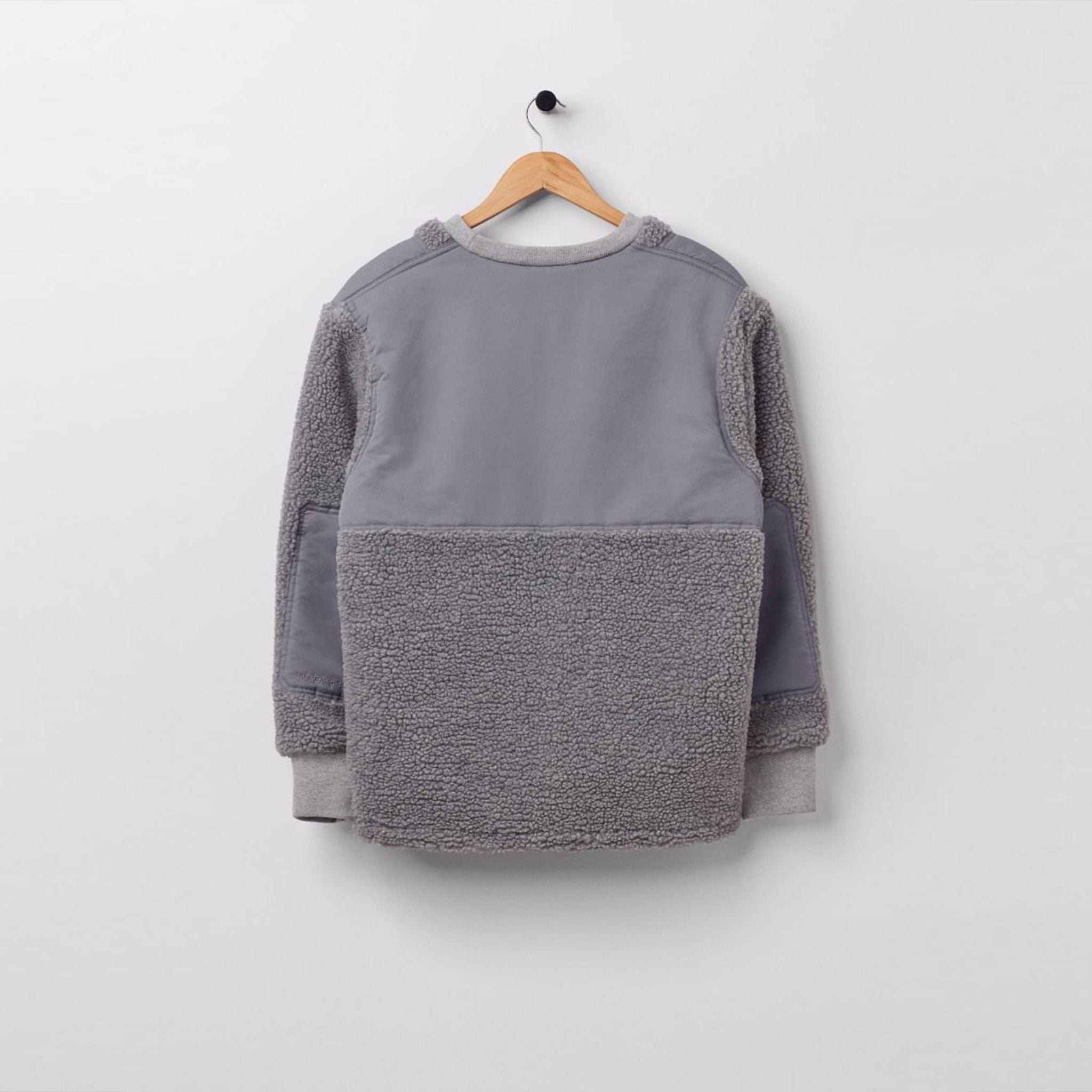 Popcorn Fleece Sweatshirt Grey