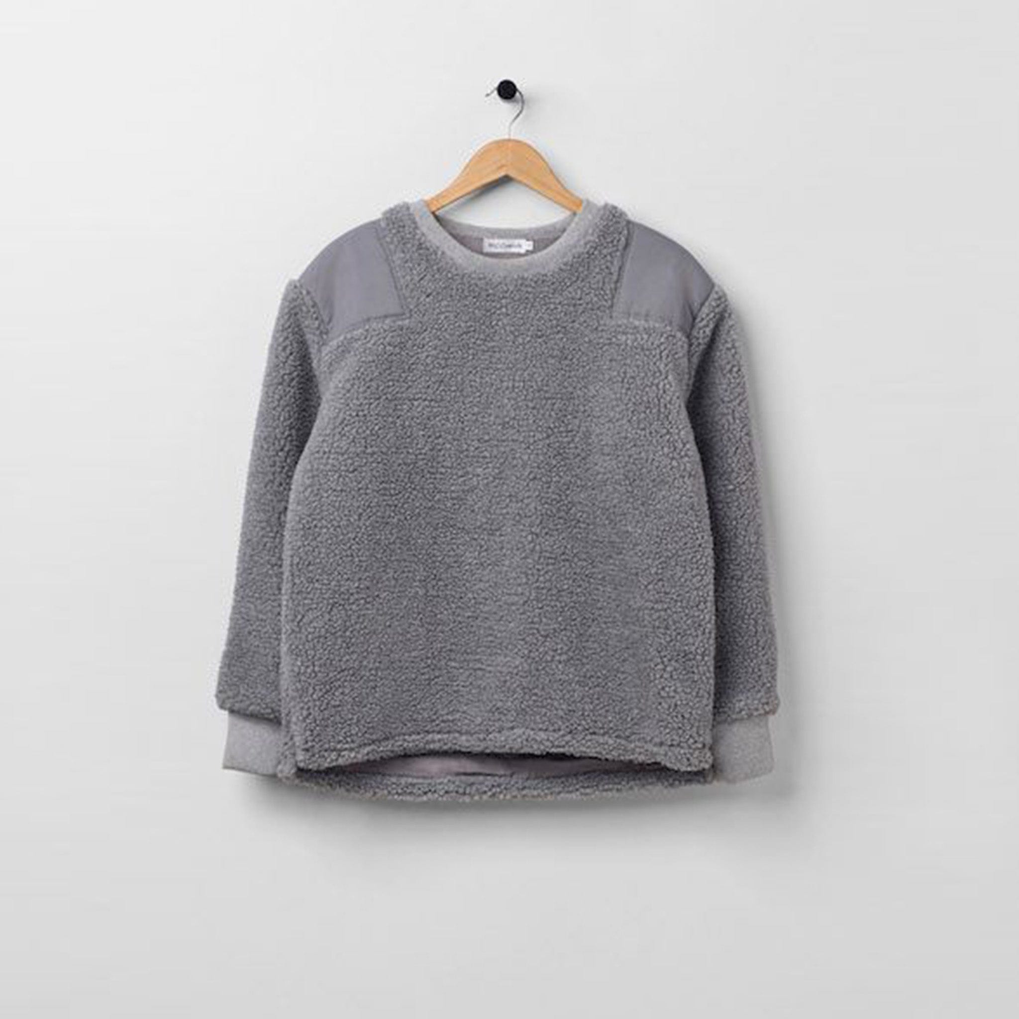 Popcorn Fleece Sweatshirt Grey